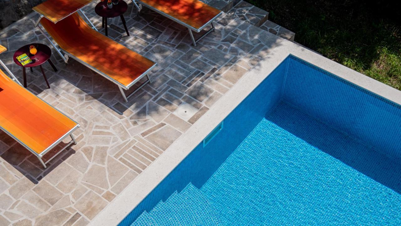 Villa Toscana With A Pool Tivat Ngoại thất bức ảnh